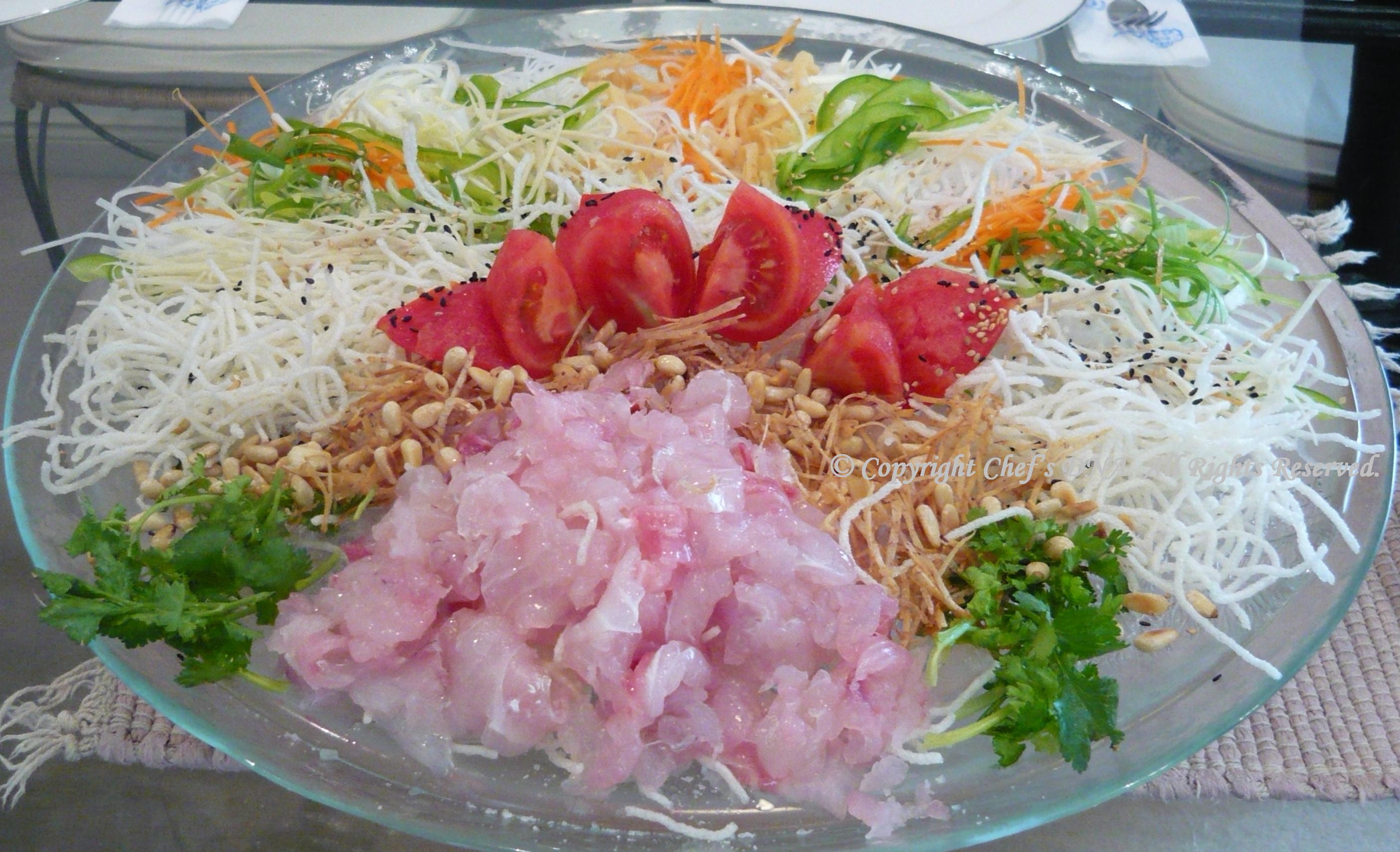 鱼生捞起